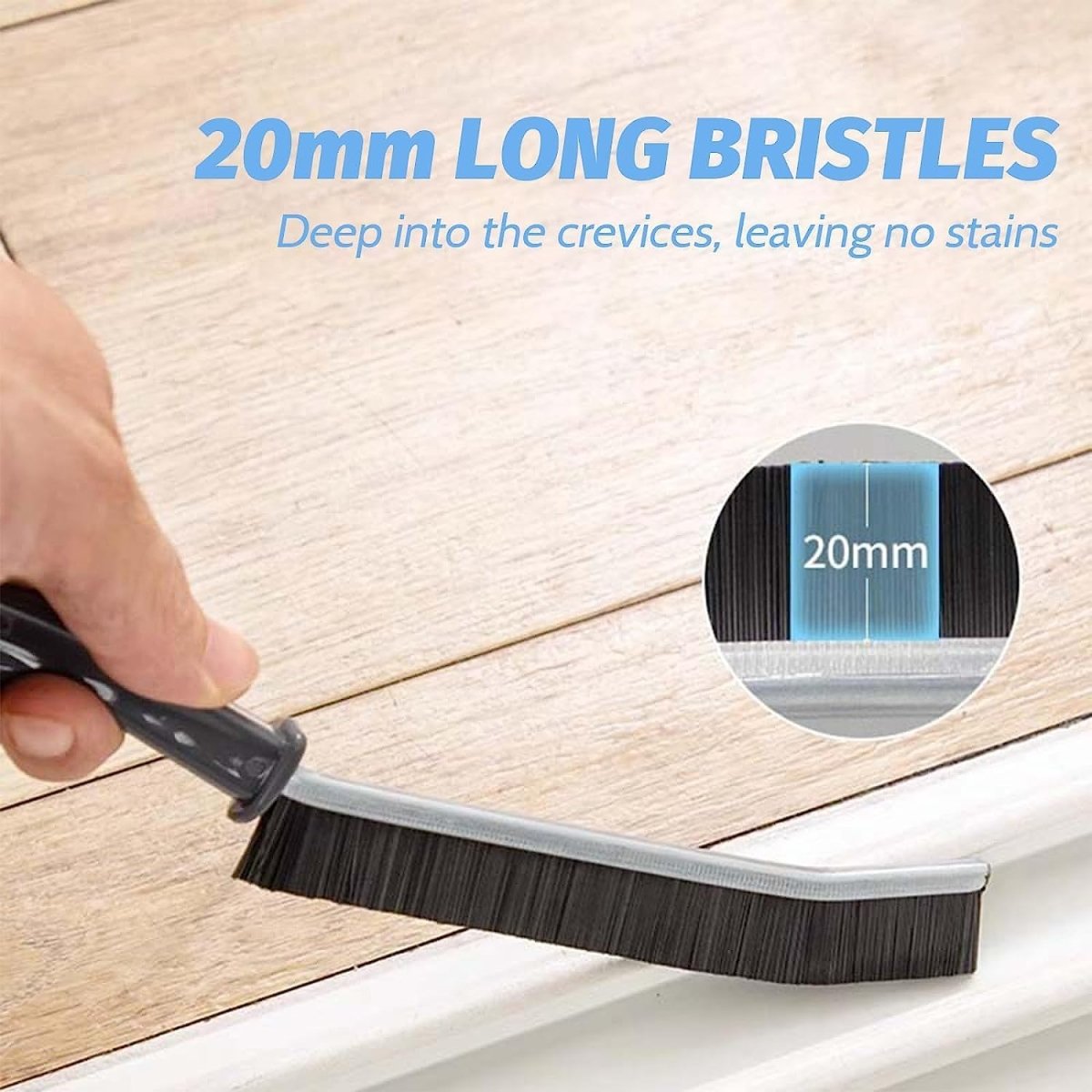 Multifunctional Thin Cleaning Brush for Tight Spaces,Hard Gap