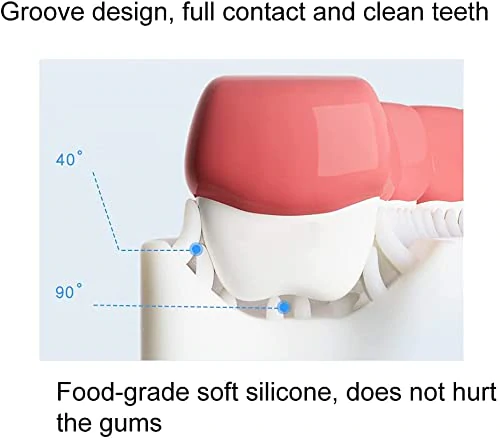 Baby Toothbrush Children's Teeth Cleaning Brush Kids U-Shaped Toothbrush
