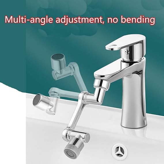 Flexible 1080° Faucet Extender – Dual Modes