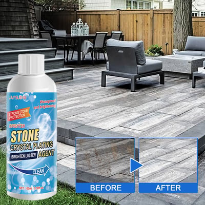 Marble Tile Anti-Corrosion Incremental Crystal Stone Stain Remover