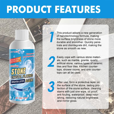 Marble Tile Anti-Corrosion Incremental Crystal Stone Stain Remover