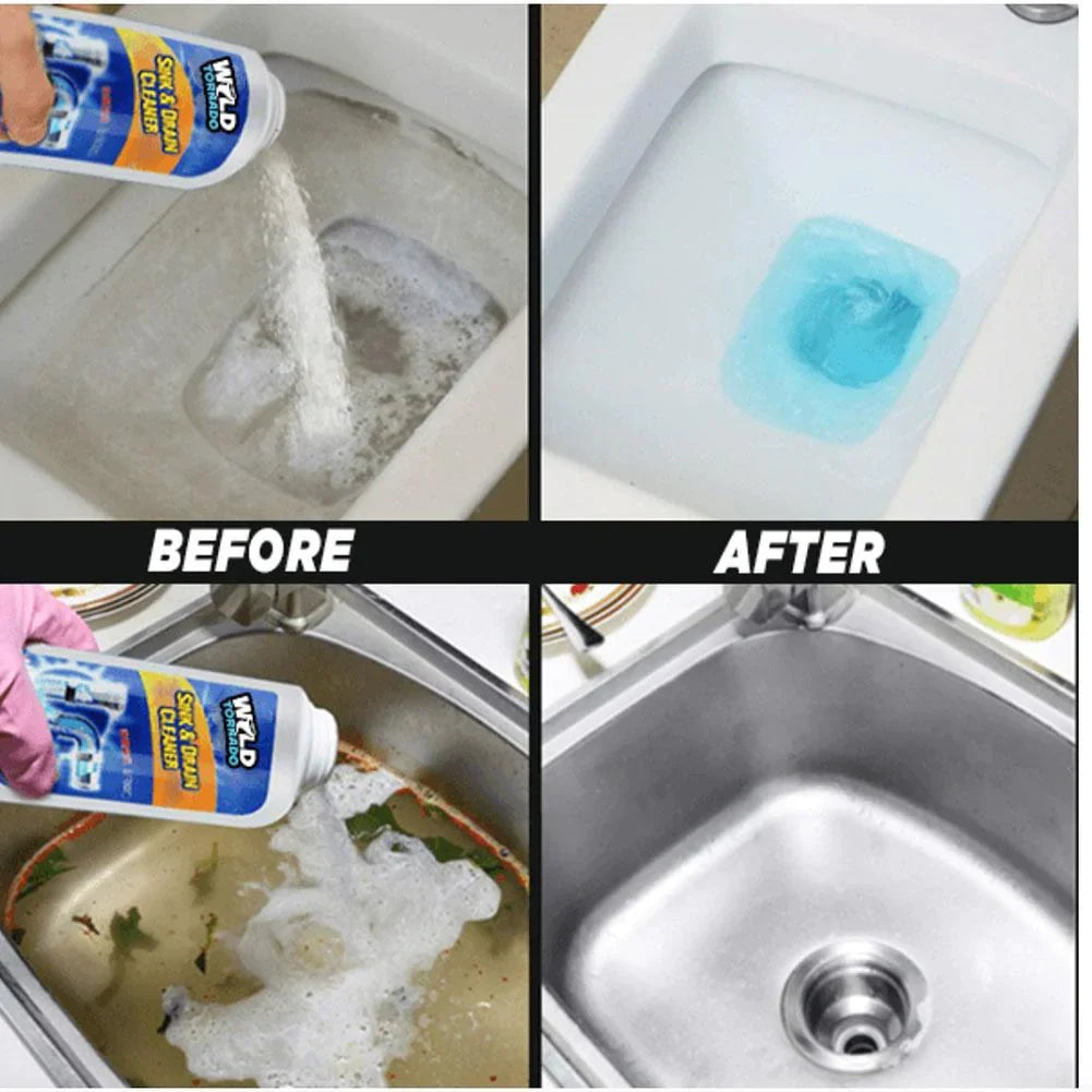 Powerful Toilet & Sink Clog Remover Drain Cleaner Powder (100g) Buy 1 Get 1 free