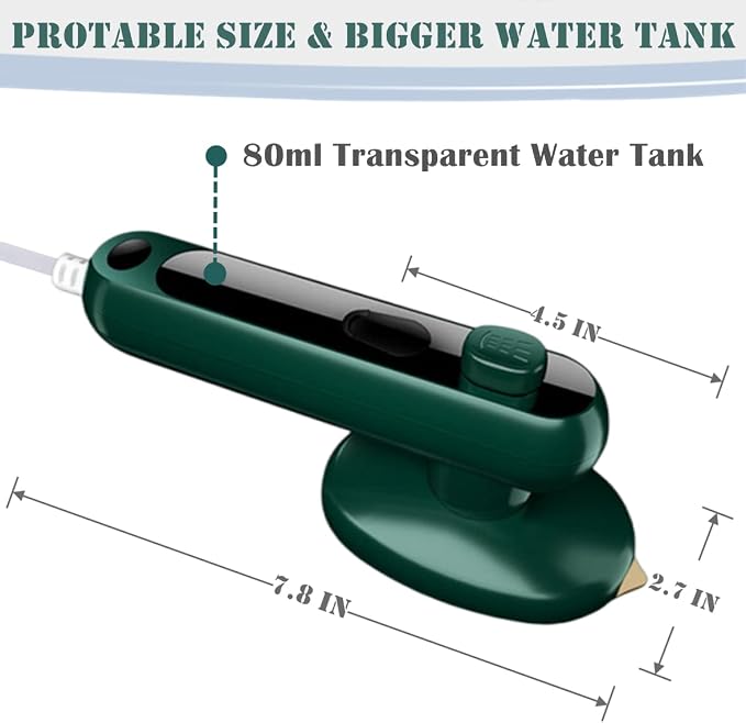 Mini Portable Steam Iron for Clothes