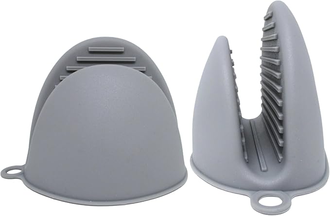 2 Silicone Heat Resistant Glove Clip