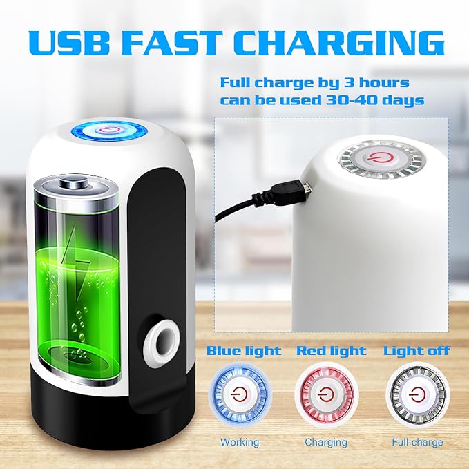 Automatic Rechargeable Water Pump