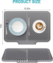 Big Size Silicon Drain Mat | Anti Slip Sink Drain Mat For Kitchen | Waterproof Pad For Kitchen