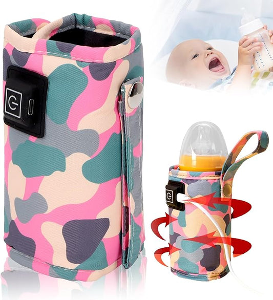 Portable USB Feeder Warmer Pouch | 42°C Constant Heating