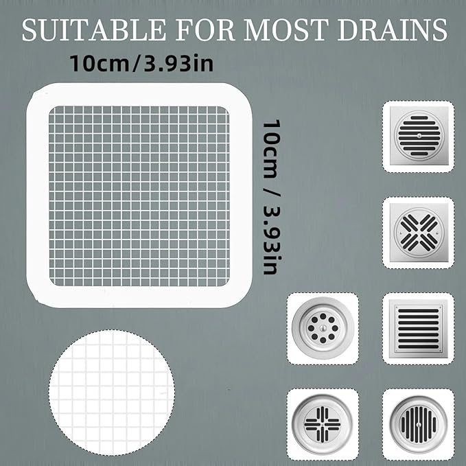 Multifunctional Sticker Drainer Net for bathroom, kitchen etc