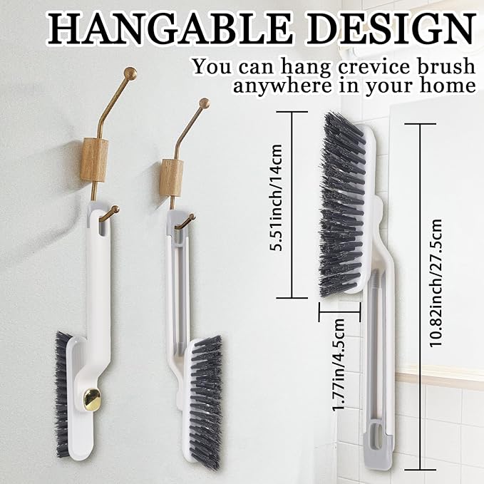 Multipurpose Bathroom Tile Floor Gap Cleaning Brush