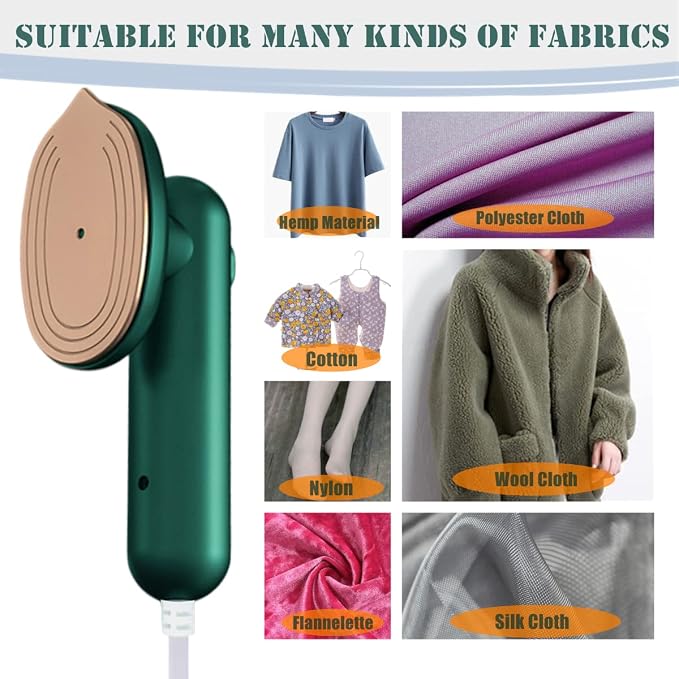 Mini Portable Steam Iron for Clothes