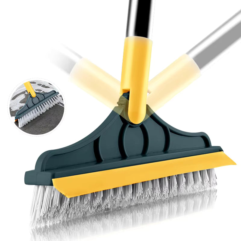 2 In 1 Floor Cleaning Brush Bathroom Tile Windows Floor Cleaning Brush With 120° Rotatable Head