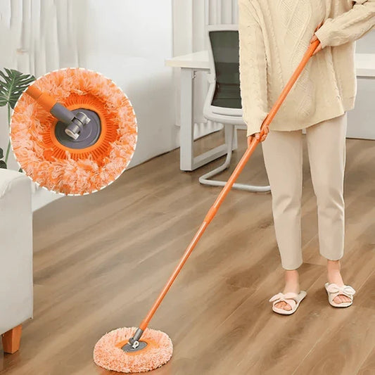 Multi-Functional Spin Mop with Extendable Stainless Steel Handle