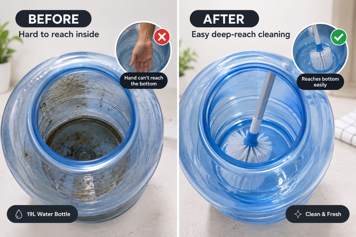 Hard-to-Reach Bottle Cleaning, Made Easy