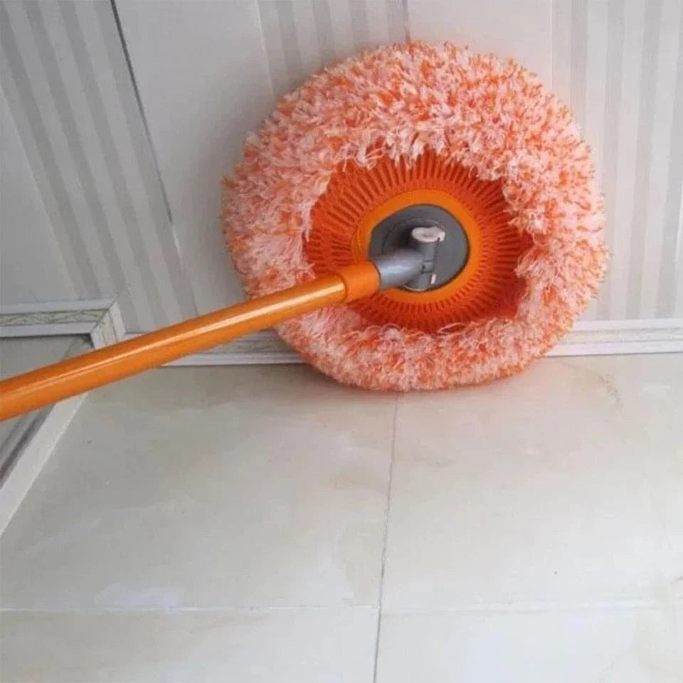 Multi-Functional Spin Mop with Extendable Stainless Steel Handle