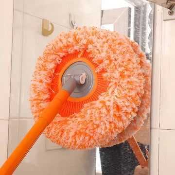 Multi-Functional Spin Mop with Extendable Stainless Steel Handle