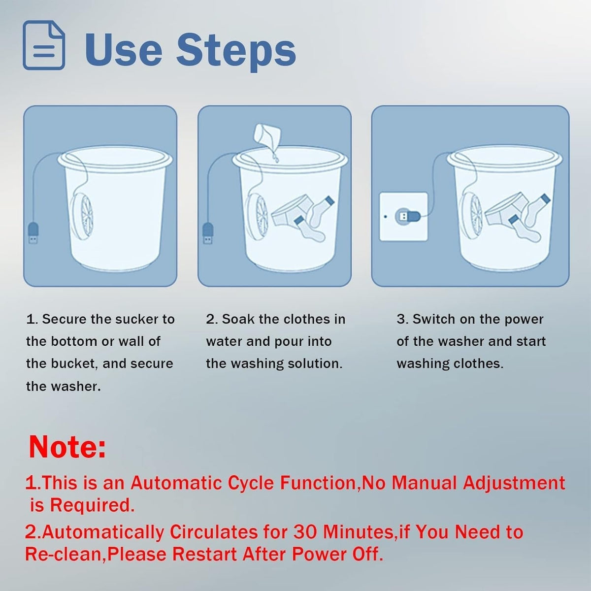 Ultrasonic Rotating Turbine Washing Machine